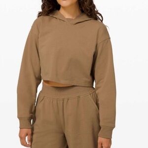 Lululemon LA All Yours Cropped Hoodie Frontier Size S